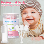 OKDEALS Dental Care Kit Newborn Independent Finger Toothbrush Baby Tongue