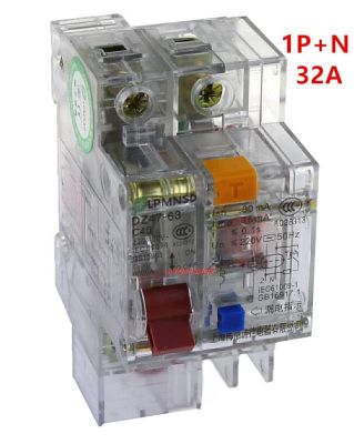 Dz47 32a 1pn Residual Current Circuit กว่า Current และป้องกันการรั่วซึม Rcbo