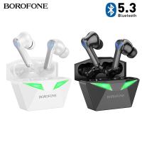 Borofone BW24 หูฟังเกมมิ่งไร้สาย บลูทูธ 5.3 ความล่าช้าต่ํา สเตอริโอเบส พร้อมไมโครโฟน