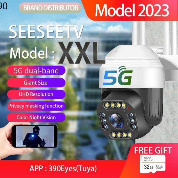 Surveillance Camera 【100 Original】 SEESEETV XXL OUTDOOR 5G CCTV UHD