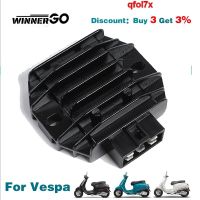 WINNERGO ตัวควบคุมแรงดันไฟฟ้ารถจักรยานยนต์ Rectifier สำหรับ Vespa GT 200 LX125 S 125 LXV ET4 150 LX Primavera 150ie 3V 58090R Qfol7x