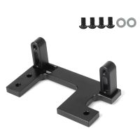 Steering Gear Bracket G-6003 Tractor Beam Hole for 1/14 Tamiya Truck Metal RC Car Parts ,Black