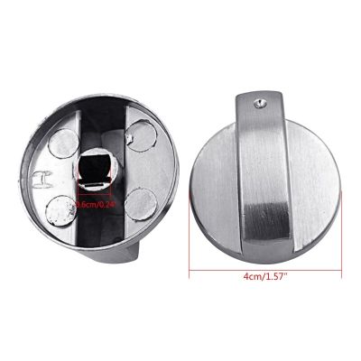 Limited time discounts 20CC 6Mm/0.24 Gas Stove Control Knob Metal Cooktop Control Knob Comfortable To Hold