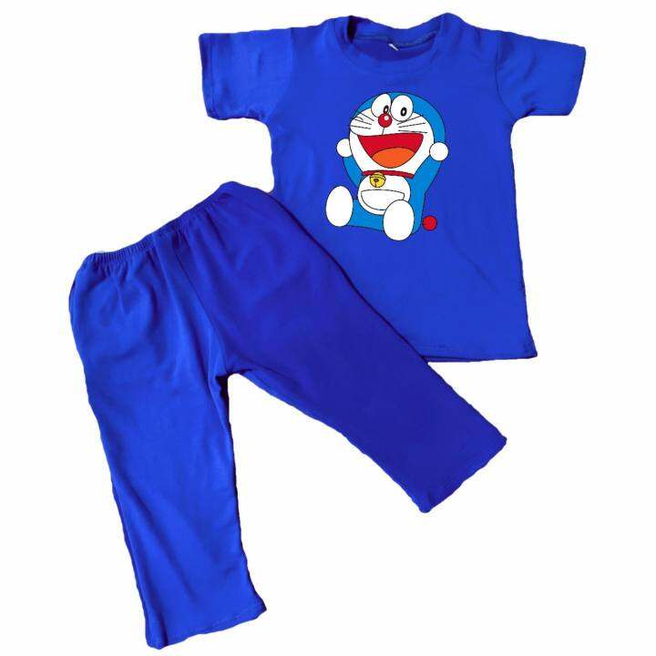 DORAEMON DESIGN PAJAMA TERNO FOR KIDS, TEENS & ADULT. PERFECT FOR ...