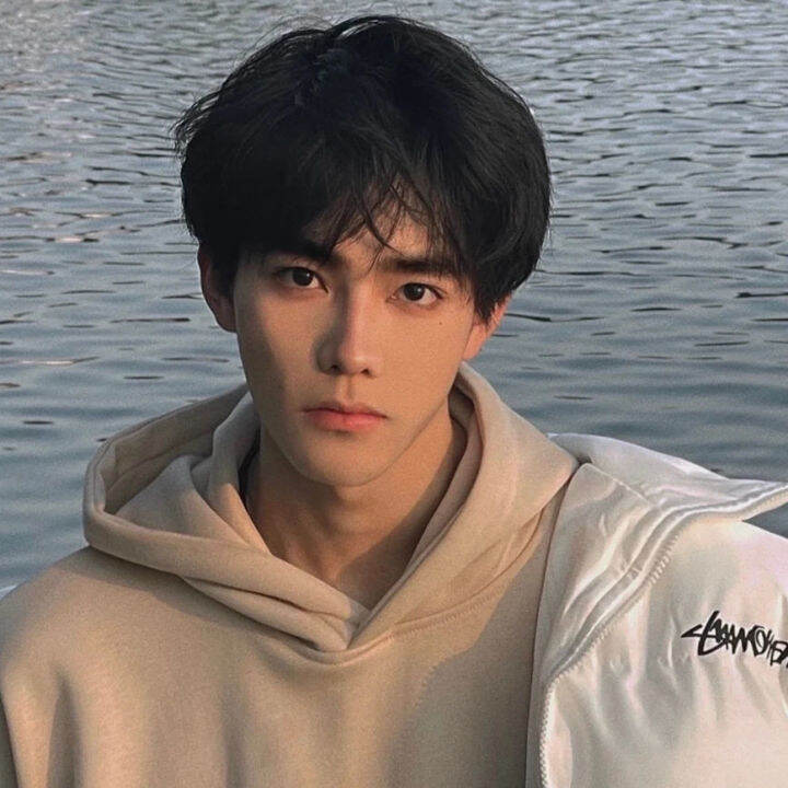 Peluka lalaki maikling tuwid na buhok Korean version gwapo tenga buhok ...