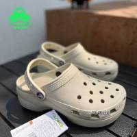 Crocs Classic Crush Clog รุ่นนี้สูงประมาณ 3cm (วัดจากพื้นถึงส้น)