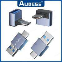 USB 3.1ไปยัง Type-C OTG อะแดปเตอร์90องศาชาร์จเร็วที่ชาร์จ USB3.1เป็น USBC อะแดปเตอร์ข้อมูลอุปกรณ์เสริม10Gbps