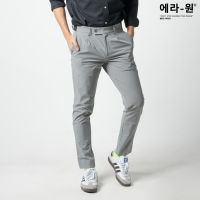 era-won กางเกงขายาว เอวยางยืด รุ่น GOLF FABRIC PANTS (065V3) สี Grey Belgium