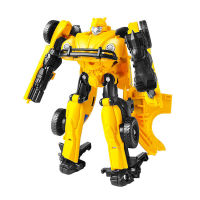 หุ่นยนต์เด็กแปลงร่าง King Kong Inertia Car Toy Bumblebee Tank Megatron Model Boy Puzzle