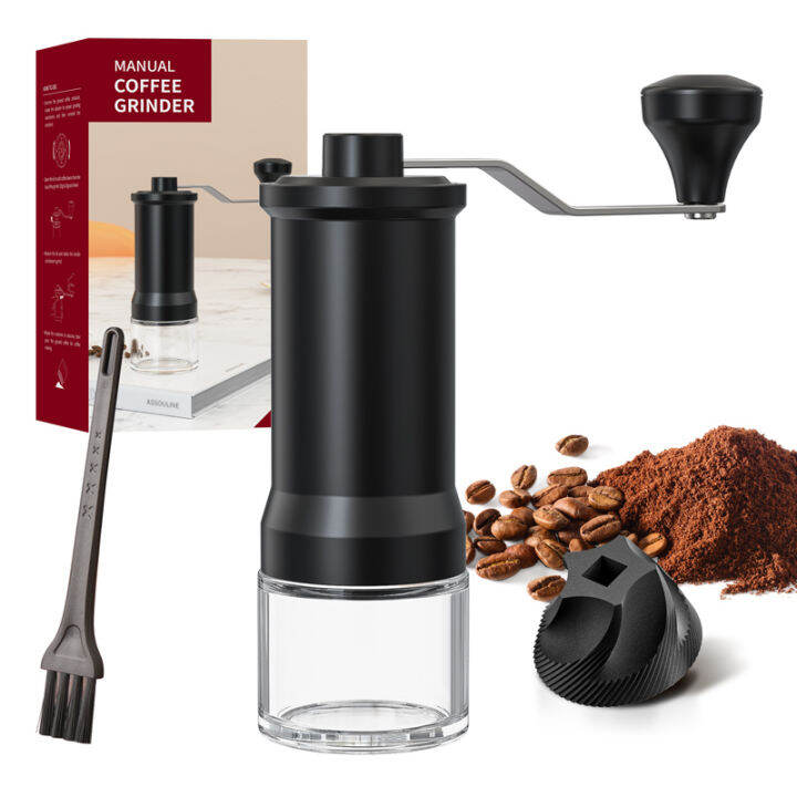 Manual Espresso Grinder, Handheld Coffee Bean Grinder, and Manually