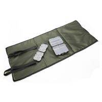 Carp Fishing Quick Fish Folding Unhooking Mat + Fishing Fait Storage Box Set Foldable Carp Fishing Mat Kits