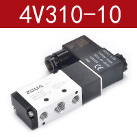 4v310-10 38 "โซลินอยด์วาล์วอากาศวาล์วควบคุมก๊าซ BSP 2ตำแหน่ง5พอร์ต25วิธี DC 12โวลต์ DC24V AC 110โวลต์220โวลต์ AC