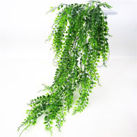 【cw】82cm Artificial Green Plant Vines Wall Hanging Fake Leaves Plant for Home Garden Decoration Simulation Orchid Fake Flower Rattan