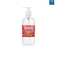 Alsoff Hand Sanitizing Gel (Foodgrade) กลิ่นสตรอว์เบอร์รี่ 450 ml. (1 ขวด)  (LE47)