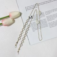 Glasses Holder Sunglasses Cord Eyewear Chains Metal Pearl Beads