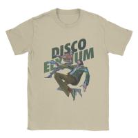 Tshirt Disco Elysium Vintage 100 Cotton Tees Kitsuragi Rpg Game T Shirts Clothes Gift Gildan