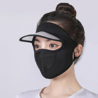 ครีมกันแดดไหมน้ำแข็งระบายอากาศแบบบางสำหรับผู้หญิง GUDE001คอยาวป้องกันรังสียูวี Masker Full Face