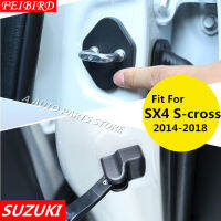 รถประตูล็อคตกแต่งฝาครอบประตูตรวจสอบ Arm สำหรับ Suzuki SX4 S-Cross 2014 2015 2016 2017 2018