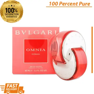 Bvlgari perfume shop omnia red