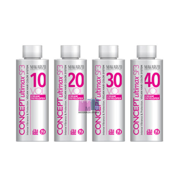 MAKARIZO Cream Developer Hydrogen Peroxide 10VOL 20VOL 30VOL