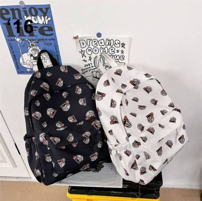 Backpack for Women Men Student Large Capacity Waterproof Printing Fashion Personality Multipurpose ulzzang Bags