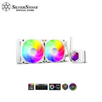 SILVERSTONE PERMAFROST PF240 ARGB CPU COOLING AIO - WHITE