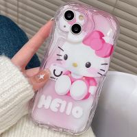 เคสด้านหลังเนื้อนิ่มสำหรับ Samsung กาแล็คซี่ A21S A20S ลายการ์ตูนแฟชั่น A50S A30 A20 A10เคสโทรศัพท์โปร่งใสลายการ์ตูนน่ารักลาย Hello Kitty