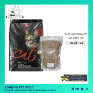 Thức ăn cho mèo Cat s Eye túi 1kg cho mèo mọi lứa tuổi hỗ trợ tiêu búi lông