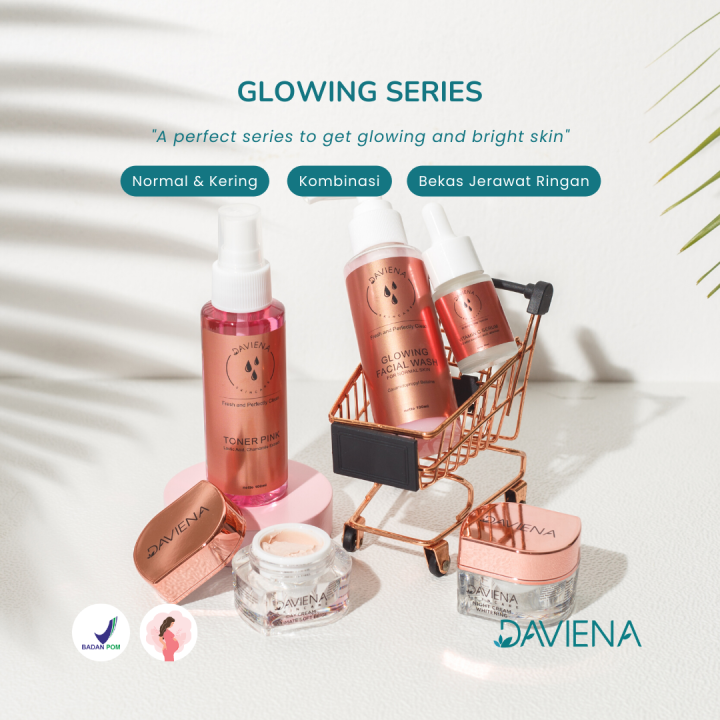 Cara Pakai Davina Skincare Glowing