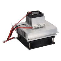 Peltier Thermoelectric Refrigeration Cooling System Kit Semiconductor Cooler Conduction Module Radiator Cooling Fan TEC1-12706