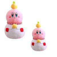 Plush Snowman Toy Kirby Soft Comfortable Doll Kids Decorations Pillow 2035cm