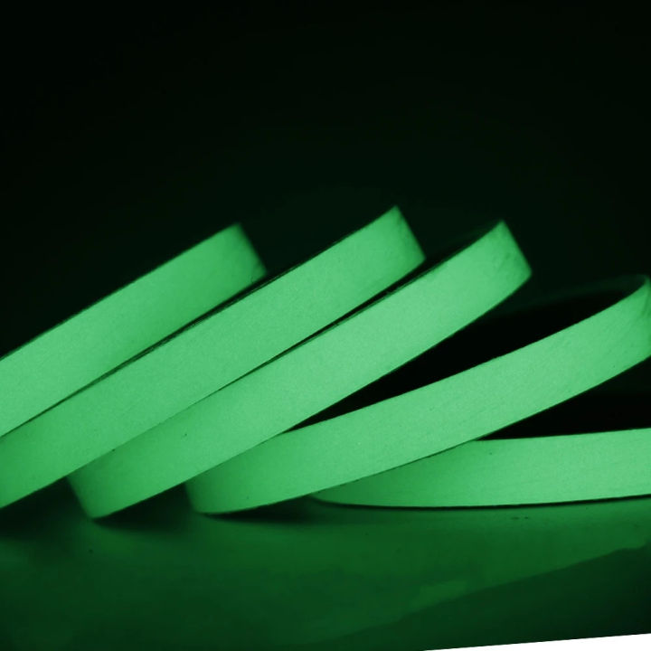 เรืองแสงเรืองแสง3m-ม้วนโดดเด่นในคำเตือนความปลอดภัยเทปสีเขียวมีกาวในตัว