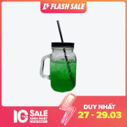 Ly Cốc Thủy Tinh Uống Trà Sữa CAMDACO GLASS WARE 630ML- Nắp Ngẫu Nhiên