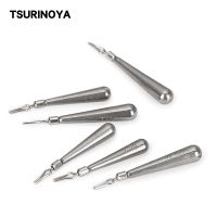 [HUYE Outdoor Store] TSURINOYA 3.5G 5.0G 7.0G 10.0G เหล็กทังสเตน Sinker Skinny Drop SHUYE Outdoor Store น้ำหนักตกปลา Soft Lure เครื่องมือ Deep Water Jig Head