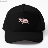 New Axolotl Baseball Cap 2023 Hat Black Printed Sport Solid Color Sun Mens Women Snapback Hip Hop Boys Outdoor Summer Fish Casqu Versatile hat