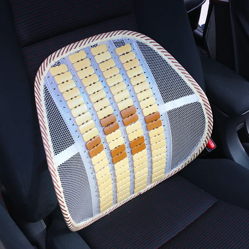 Bamboo Car Lumbar Support Pillow