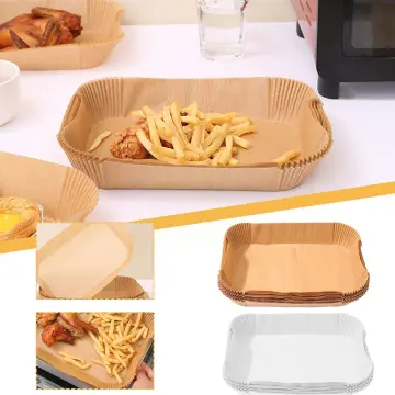 22x14cm Rectangle Oil Paper Tray Air Fryer Disposable Paper Baking