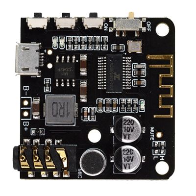 BT5.0 PRO Audio Module Decoder Board MP3 Audio Decoder Board with Mic Lossless Car Speaker Audio Amplifier Board DIY Audio Receiver