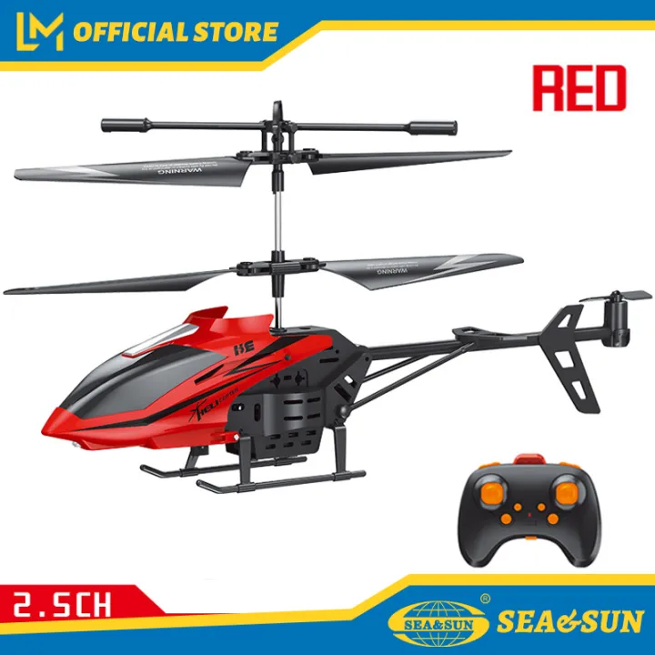 SEA&SUN Remote Control Helicopter RC Helicopters With LED Light 2.4GHz ...