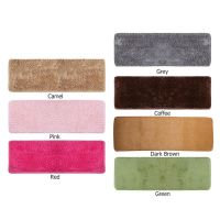 VKTECH Soft Microfiber Flannel Rugs Pad Car Mat Kitchen Bathroom Anti-Slip Shaggy Rug Home