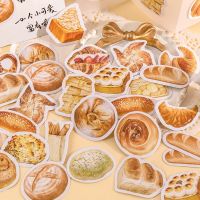 46 Pcs Creative Cute Yummy Bread Food Scrapbooking Stickers Decorative Sticker Diy Craft Photo Albums Kawaii Stationery