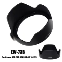 TRADER EW-73B 67มม. เลนส์ฮู้ด เอบีเอสเอบีเอส สีดำสีดำ ฝาครอบป้องกันแสงสะท้อน สากลสากลสากล เกราะป้องกันป้องกัน สำหรับ 70D Canon 600D 17-85 18-135 อุปกรณ์เสริมกล้อง