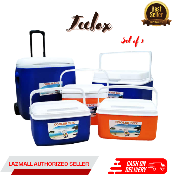 3 and 1 Cool Box, Portable Cooler, 10 litres Capacity, Large High Performance, Ice Box Lazada PH