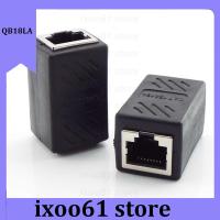 ixoo61 store Rj45 Coupler Ethernet Cable Connector LAN Inline Cat7/Cat6/Cat5E Network Extender Adapter Female To Female