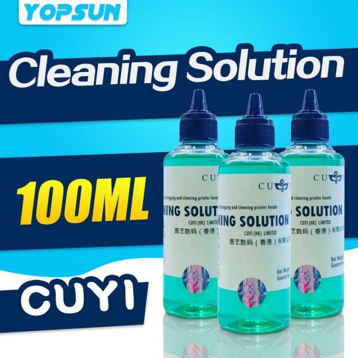 Cuyi Cleaning Solution (100ML) For Inkjet Printer Lazada PH