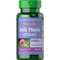 แท้ 100% Exp.09/2024 Milk Thistle Extract 1000 mg 90 เม็ด