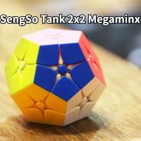 [Funcube] SengSo Tank 2x2 Megaminx SengSo Tank Megaminx 2x2x2 Kilominx Five Shengshou Cube Fidget Toys Cubo Magico Puzzle Alien Brain Teasers