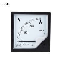 6L2-V Pointer type AC voltmeter 50V 100V 150V 250V 300V 450V 500V  Range Analog Voltmeter Gauge Panel 80x80mm Electrical Trade Tools  Testers