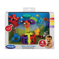 Playgro Twist And Chew Activity Pack ชุดของขวัญ สำหรับการเสริมสร้างพัฒนาการเด็ก