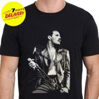 Freddie Mercury Queen T Shirt British Rock Legend Men Black Cotton All Size 2019 Unisex Tees S-4XL-5XL-6XL